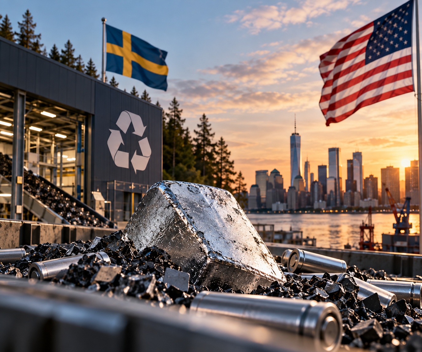 Refinyx battery materials recycling technology developed by the former Northvolt Revolt team