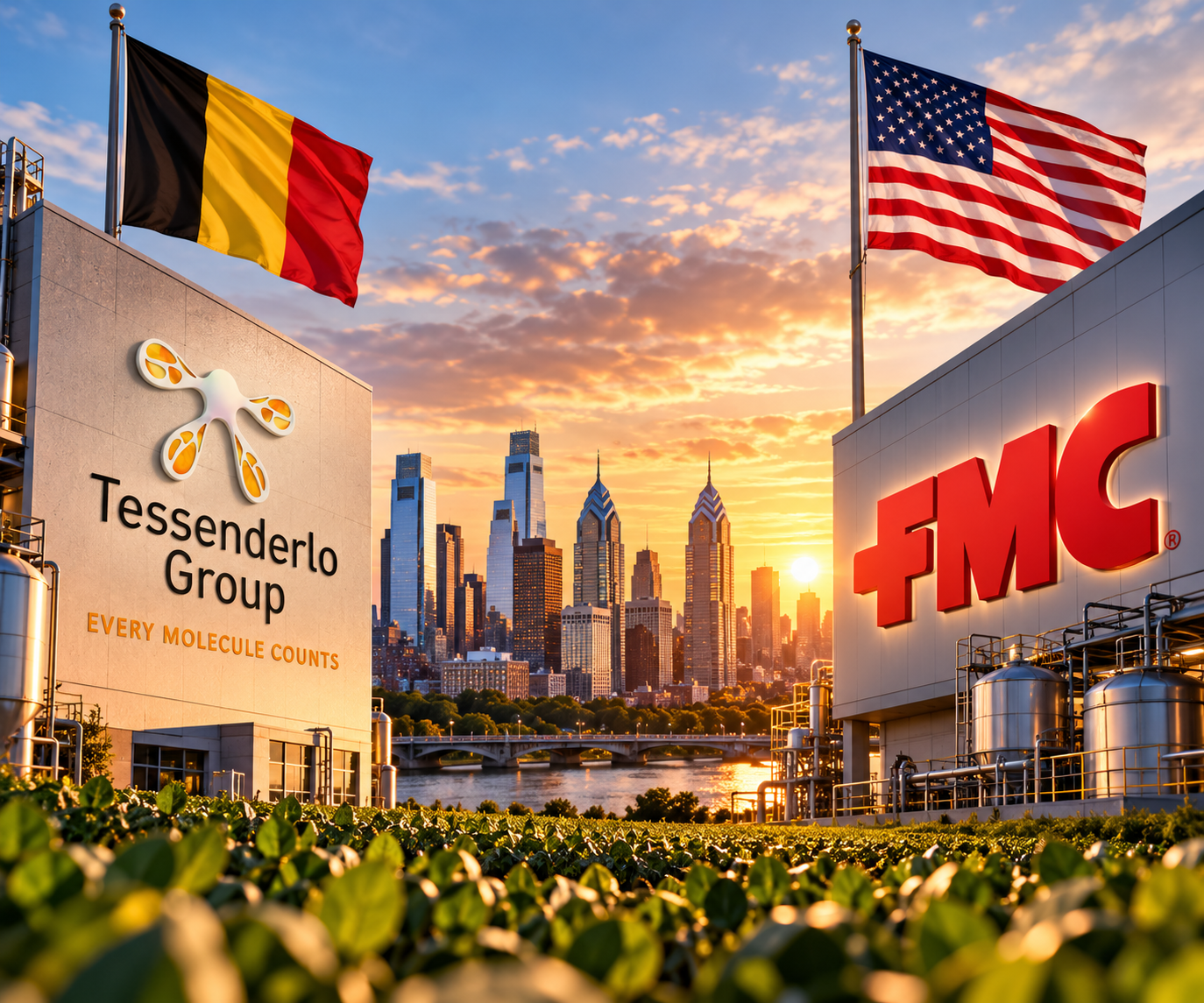 Tessenderlo Group investment in Philadelphia-based FMC Corporation