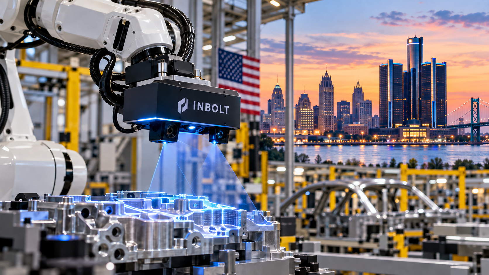 Inbolt industrial robotics technology as the French company expands its operations in the United States