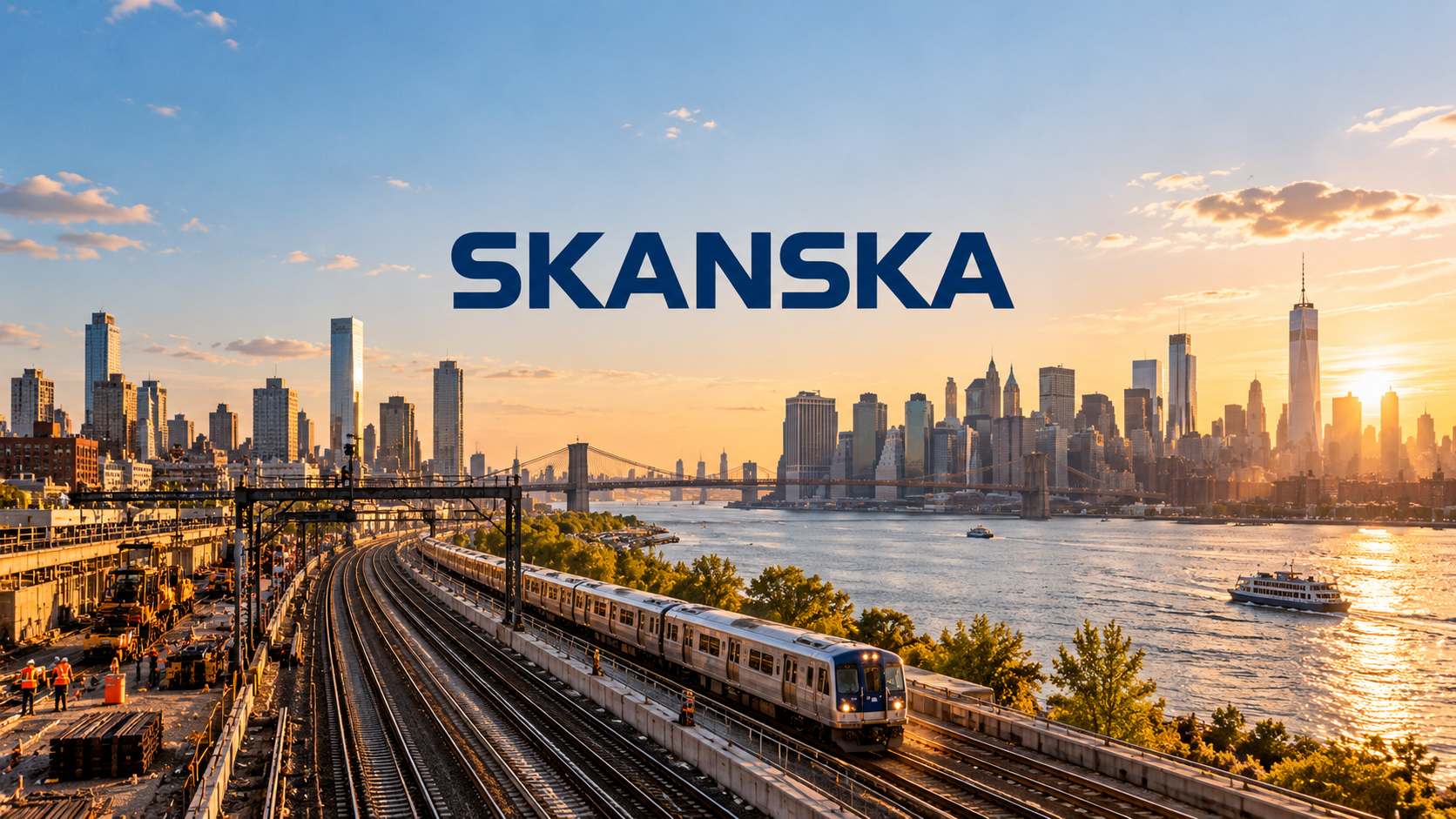 Skanska wins $136m rail improvement contract in northeastern US
