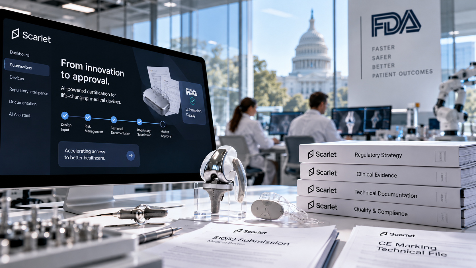 Scarlet raises $50m to expand AI medical-device certification in the US