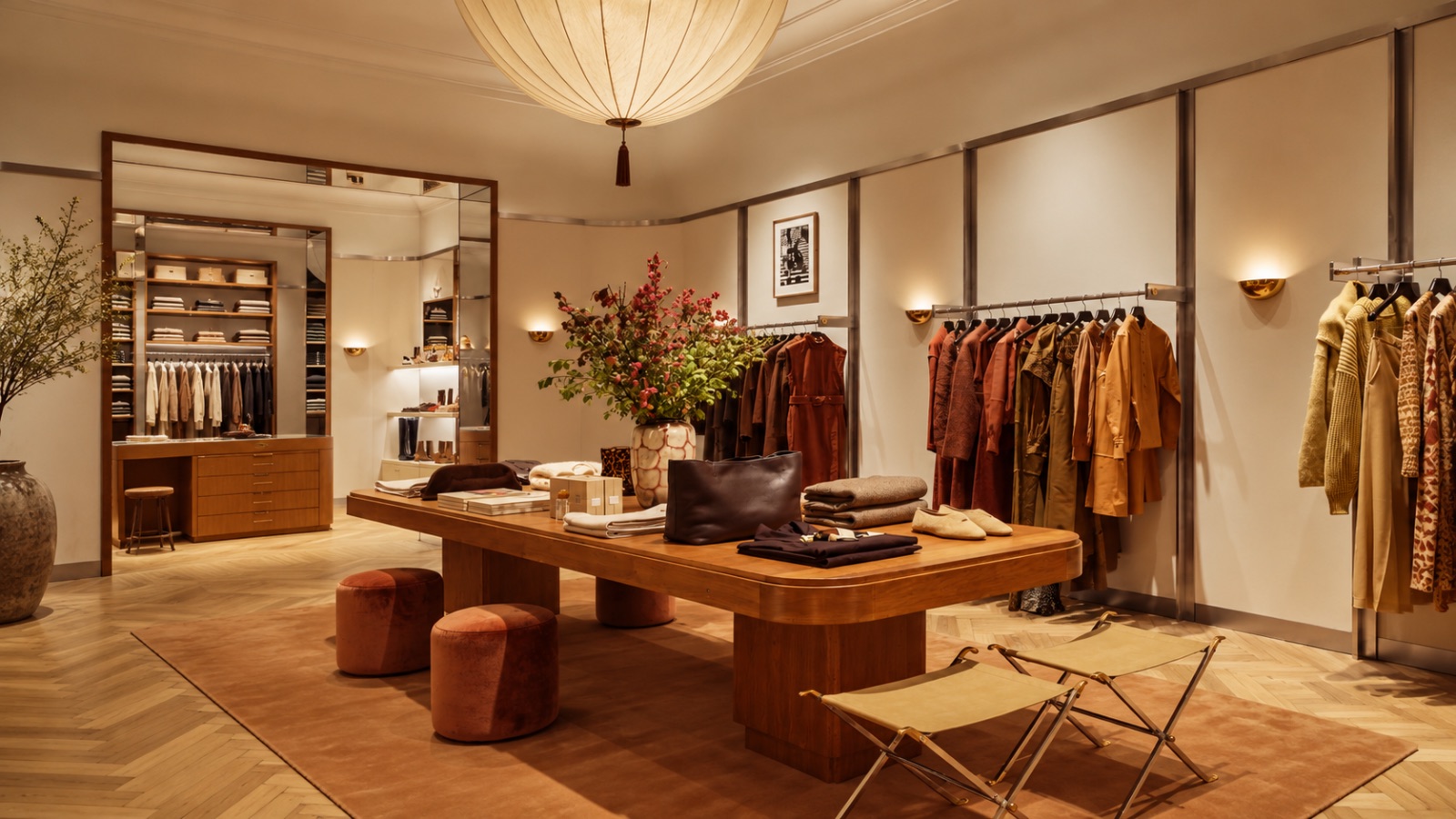 Sézane boutique in New York